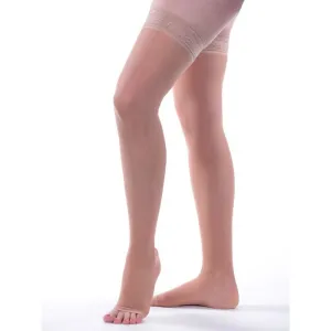 Allegro Essential Sheer Support Thigh High 15-20 mmHg, Open Toe #5