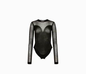 Sheer Knit Bodysuit
